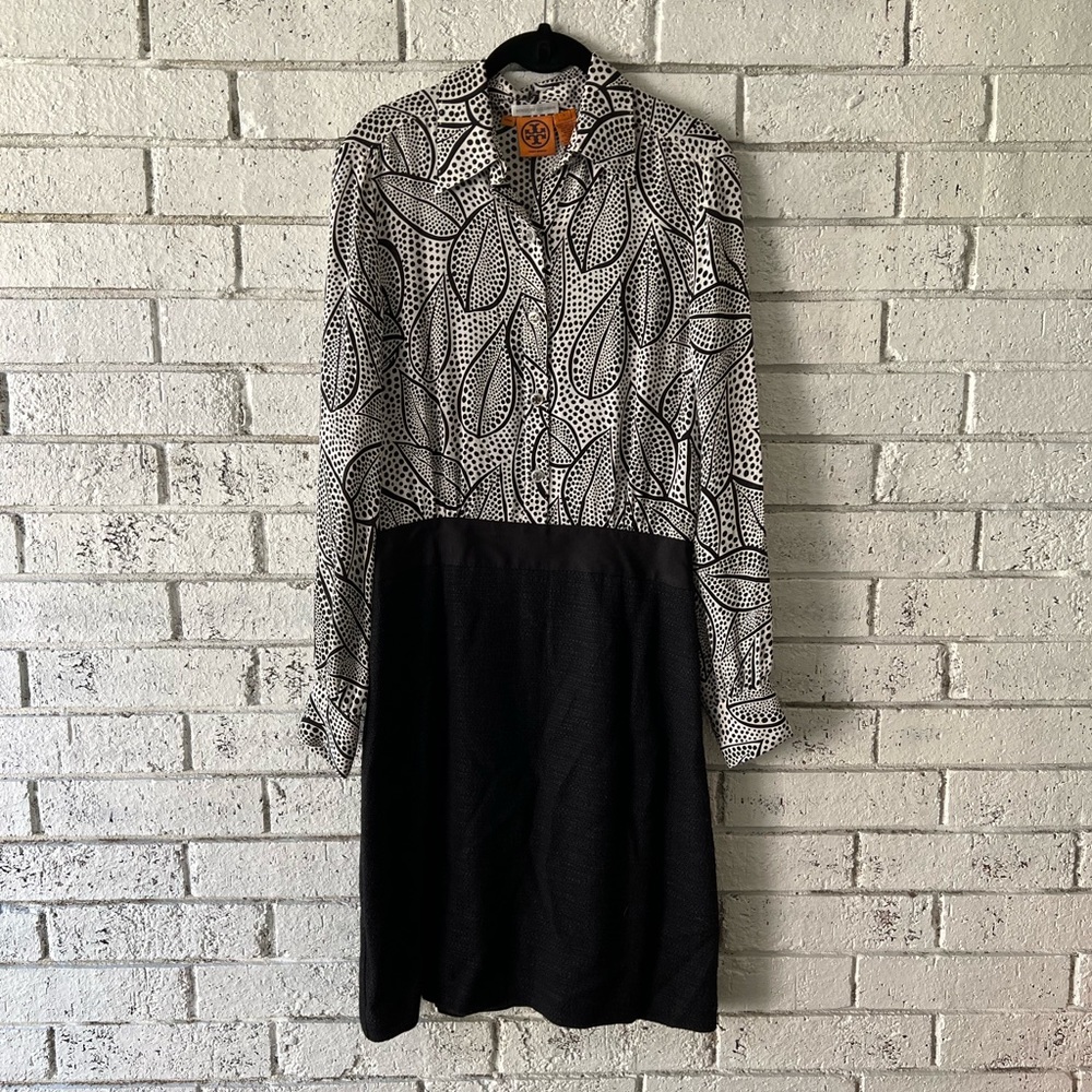 Tory Burch Knee Length Dress - Faux 2 Piece